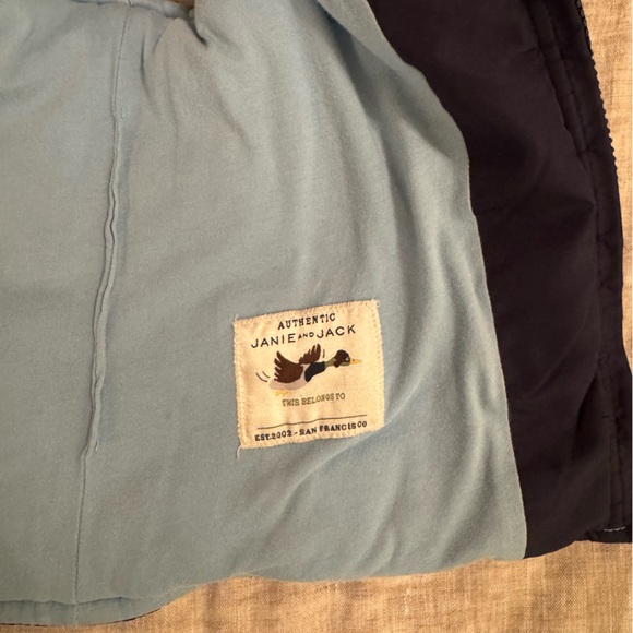 Janie and Jack boys Puffer Vest size 7 - Picture 6 of 6